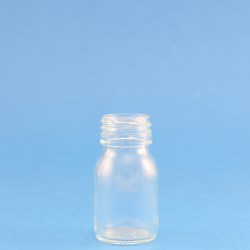 30ml Alpha Clear Glass Bottle 28mm Neck